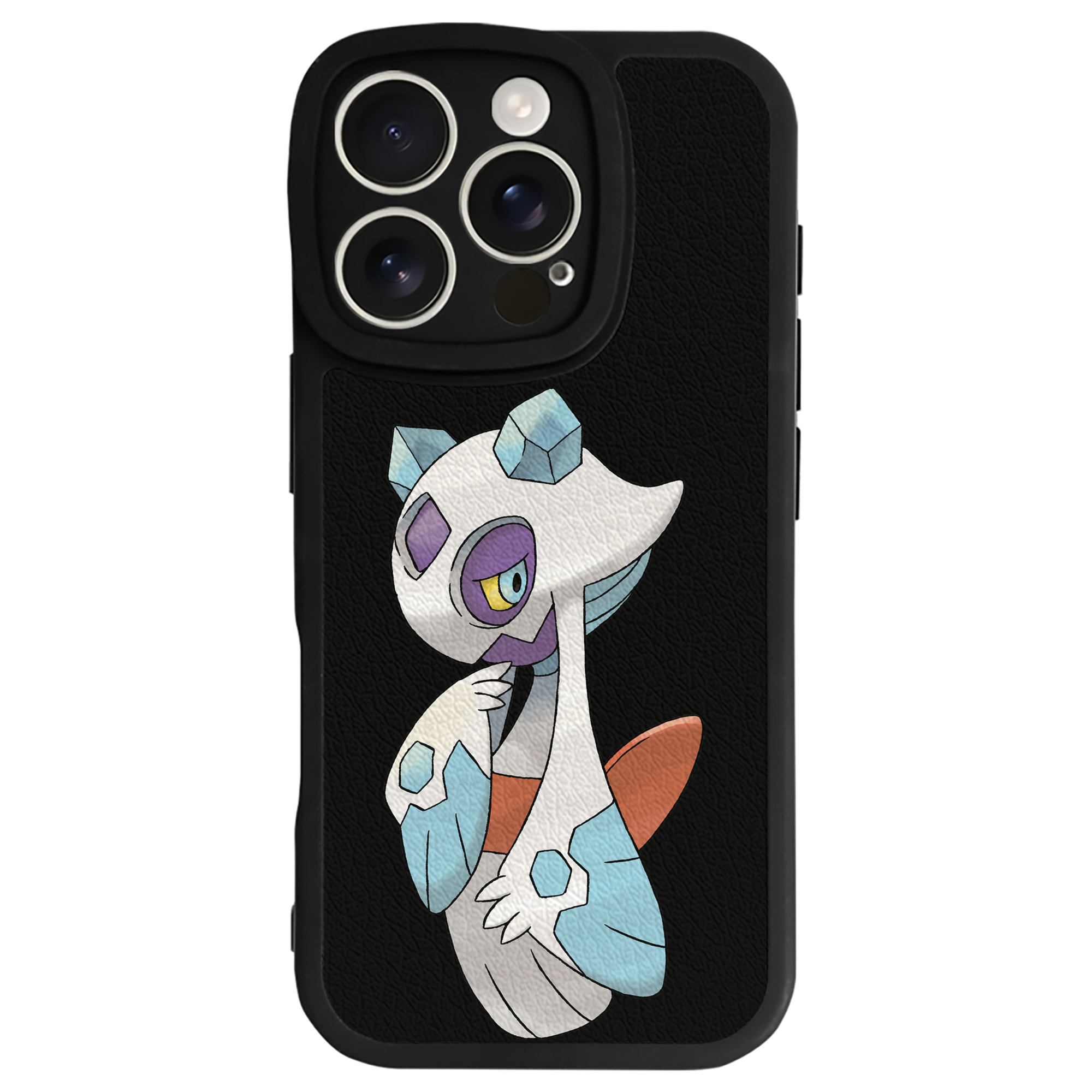 （画像用） ポケットモンスター Pokémon 【iPhone 16シリーズ対応】シリコンスマホケース（レザー調） 材質：シリコン